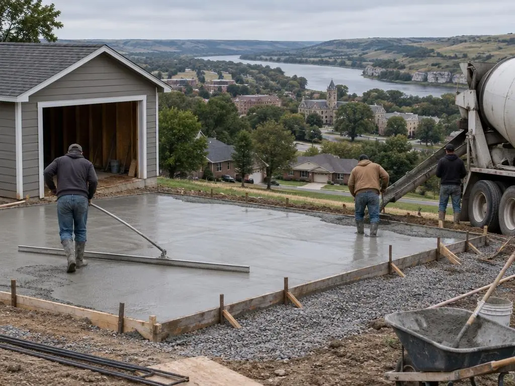 Garage & Shed Slabs in Manhattan, KS